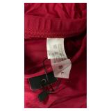 Tempt Me Red Pleated Swim Skirt size large  - Retail: $15