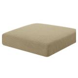 Hokway Couch Cushion Covers Stretch Cushion Covers Sofa Seat Cushion Slipcover Cushion Protector(Sand, Small) - Retail: $13