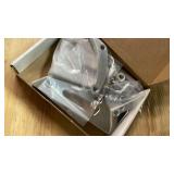 1 Set SHLPDFM Alternator Bracket Kit Polished Aluminum Fits for Chevy SBC 350 Short Water Pump - Retail: $56