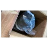 Young Marine Stainless Steel Cup Holder with Light and Drain for Boat, RV, Camper (Stainless Steel with Black Coated) - Retail: $26