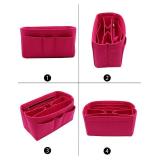 LEXSION Felt Insert Bag Organizer Bag In Bag For Handbag Purse Organizer Fits Speedy Neverful - Retail: $27
