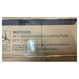 Ruedamann 6ft Aluminum Motorcycle Loading Ramp MOTO620 - Retail: $89