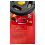 Disney Cars Lightning McQueen Ride-On Push Car, powers on - Retail: $25