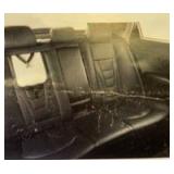 Beige Leather Car Seat Set Front and Rear Seats - Retail: $450