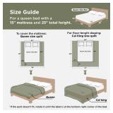 Bedsure Full Size Comforter Set - 7 Pieces Reversible Grey Bedding, Full Size Bed Set for All Seasons, Bed in a Bag with Down Alternative Comforter, Sheets, Pillowcases & Shams