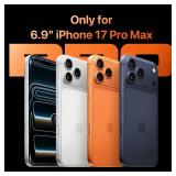 MAGEASY Compatible with iPhone 17 Pro Max 6.9" Wallet Case with Crossbody Strap - Coin Purse & Card Slot, with Leather Crossbody Lanyard, 16ft Ultimate Drop Protection | Pouch (Starlight)