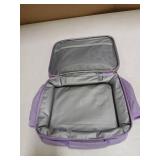 Uxeqtop Kid Insulated Lunch Bag Cute Lunch Box Reusable Lunch Tote for School Picnic Birthday Gifts for Girl(Purple)