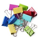 Mr. Pen Extra Large Binder Clips, 2 Inch, 12 Pack, Assorted Color