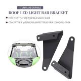 TUOMAICN Roof Led Light Bar Bracket,Fits Most 42" Curved LED Light Bars,Compatible with Kawasaki Teryx KRX 1000 2020-2024