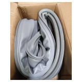 4986ER0004F Washer Door Boot Gasket - Fit for L-G, Ken-More Washer Parts Front Load Washer Door Seal Parts with Drain Port by AMI PARTS, Replaces 4986ER0004J 4986ER0004K 4986ER0004N 4986ER0004M