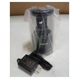 JARLINK Electric Pencil Sharpener, Heavy-Duty Helical Blade to Fast Sharpen, Auto Stop for No.2/Colored Pencils(6-8mm), AC Adapter/Battery Operated in School Classroom/Office/Home (Black)