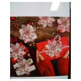 Rose Gold Poinsetta Flowers 24pcs