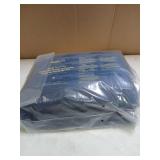 Bedsure Duvet Cover Queen Size with Fitted Sheet - 4 Pieces Prewashed Cotton-Like Extra Soft Bedding Set, Includes 1 Duvet Cover 90x90 Inches with Zipper Closure, 2 Pillow Shams, 1 Fitted Sheet, Navy