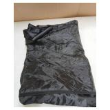 NECKORY Waterproof Dog Car Seat Cover for Back Seat - Durable, Scratch Proof Pet Hammock with Nonslip Design & Storage Pockets, Fits Cars, SUVs, Trucks- S, Black