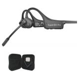 YouthWhisper Open Ear Bone Conduction Headphones with mic - Bluetooth Headset Waterproof Bone Conducting Earphones, Headphones Wireless Earbuds Set, with QCC Chip, CVC8.0 Noise-canceling