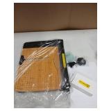 12 Inch Heavy Duty Paper Cutter, Wood Guillotine Paper Cutter & Paper Trimmer, 30 Sheets Capacity Paper Cutting Board for Classroom, Crafting, Cardstock Black