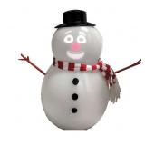 ANIMAT3D FrostByte (Mr. Chill) Talking Animated Blink Snowman with Built in Projector & Speaker Plug