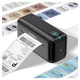 MUNBYN Bluetooth Thermal Label Printer RealWriter RW402B, 4x6 Shipping Label Printer for Small Business, Compatible with Android, iPhone and Windows, Mac, Chromebook, Ebay, USPS, FedEx, Shopify