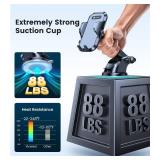 VICSEED [No.1 Powerful Suction] [Rally Racing-Grade Stability] Phone Holders for Your Car 2025 Upgraded Car Phone Holder Mount Truck Stand for Dashboard Windshield Vent for iPhone Samsung All Phones