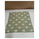 EMEMA Decorative Throw Pillow Cover Rhombic Jacquard Pillowcase Cushion Case Square for Couch Sofa Bed Living Room Bedroom, 16x16 Inch, Sage Green