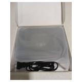 Misby Coffee Mug Warmer, 50W Large Heating Panel Mug Warmer with 6-Temp Settings, 8H Auto Shut-Off, 12H Timer, Ultra-Thin Design, Coffee Warmer for Desk, Ideal for Home, Office, and Travel (Black)