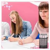 Dispowreath 12 Pcs Pink Bow Ballpoint Pens Coquette Bow Black Ink Pen 1.00 mm Smooth Writing for Office Supplies Coquette Gift for Birthday, Bachelorette, Bridal, Engagement, Baby Shower Party