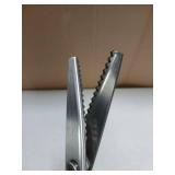 HAGBOU Pinking Shears for Fabric Cutting, 9 Inch Zig Zag Scissors, Professional Sewing Pinking Shears with Crinkle Edge, Scrapbook Scissors (Orange), SE003