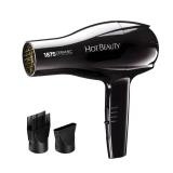 Hot Beauty 1875 Ceramic Styler Hair Styling Blow Dryer 2 Attachments Included Lightweight and Fast Dry Multi Heat Speed Setting Perfect Size for Home or Travel