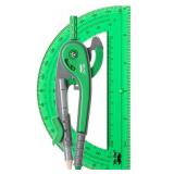 Mr. Pen- Compass and Protractor Set, Math Compass for Geometry and Drawing
