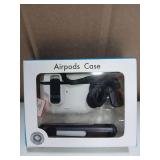 MCTOPZO for AirPods Pro 2nd/1st Generation Case with Secure Lock,Shockproof Hard Protective Cover for AirPods Pro 2 Case with Phone Holder,Airpod Pro Cases (2023/2022/2019) with Cleaner Kit-White