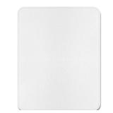 Hsxnam Leather Mouse Pad, Office Mouse Mat Non-Slip Rubber Base Stitched Edge Washable Waterproof Rectangular Mousepad for Office Gaming PC Laptop, 9.8" x 7.9", White