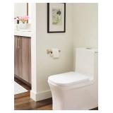 Amerock BH36051CZ | Champagne Bronze Pivoting Double Post Toilet Paper Holder | 8-13/16 in. (224 mm) Toilet Tissue Holder | Davenport | Bath Tissue Holder | Bathroom Hardware | Bath Accessories