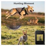 Dog Harness Camera, 1080P Camera with 1.54 Video Playback Function Screen, Record Dog Play, Hunting and Interaction Moment from a First-Person Perspective, 32G SD Card (Harness Not Included)