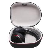 Headphone Headset Case Compatible with JBL, Beats, Sony, Soundcore Anker, Raycon, TOZO, SteelSeries, Logitech, Jabra, Bose, Audio-Technica, Sennheiser Headphones, Black+Grey