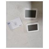 2 Pack Temperature Hygrometer Monitor, Indoor Thermometer and Humidity Sensor with App Notifications, Mini Bluetooth Thermometer Digital Device