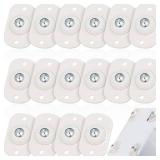 Honoson 16 Pcs Self Adhesive Caster Wheels Appliance Rollers Appliance Sliders for Kitchen 360Â° Swivel Universal Wheel Mini Small Kitchen (White with 1 Steel Ball Style)