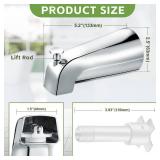 Enhon Tub Spout, Universal Fits 1/2