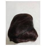 ToyoTress Peek-a-boo Color Brown Bob Wigs With Bangs - 14 Inch Blunt Cut Bob Wig For Black Women, Light Yaki Straight Hair Daily Costume Shoulder Length Synthetic Hair Wigs (14 Inch, SH4/30)