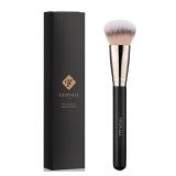 TEOYALL Domed Cheek Brush, Medium Precision Brush Head with Dense Synthetic Bristles for Contour Bronzer Blush with Loose Powder Cream