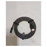 PowerBear 4K HDMI Cable 6 ft | High Speed, Braided Nylon & Gold Connectors, 4K @ 60Hz, Ultra HD, 2K, 1080P, ARC & CL3 Rated | for Laptop, Monitor, PS5, PS4, Xbox One, Fire TV, Apple TV & More