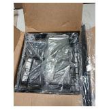 ilvvan Over The Sink Dish Drying Rack (Expandable Height and Length) Snap-On Design 2 Tier Large Dish Rack (23" - 34" L x 11" W x 19" - 21.5" H)