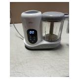 BEAR 2024 Baby Food Maker | One Step Baby Food Processor Steamer Puree Blender | Auto Cooking & Grinding | Baby Food Puree Maker with Self Cleans | Touch Screen Control, White