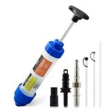 Orion Motor Tech Fluid Extractor Pump, 350mL Oil Extractor Pump, Manual Fuel Suction Fill Syringe with 3 Hoses for Automotive Transmission Brake Fluid Transfer Steering Gear Engine Oil Change Pre-Owne
