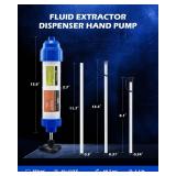 Orion Motor Tech Fluid Extractor Pump, 350mL Oil Extractor Pump, Manual Fuel Suction Fill Syringe with 3 Hoses for Automotive Transmission Brake Fluid Transfer Steering Gear Engine Oil Change Pre-Owne
