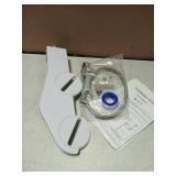 DIHAF Toilet Bidet with Dual Nozzle Spray,No Electric Bidet Attachment for Toilet with Adjustable Water Pressure,Easy Install Toilet Seat Bidet with Feminine Wash and Rear Wash,Suit for Tight Space