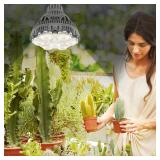 SGLEDs 36 W (400 Watt Equivalent) Grow Light Bulb, PPF 65.6 umol/s LED Full Spectrum, Grow Lights for Indoor Plants with Optical Lens for High PPFD, E26 Base, Energy Saving Plant Lights for Seeding