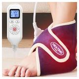 CAMECO Electric Heating Pad for Achilles Tendinitis, Plantar Fasciitis - Auto Shut Off, Adjustable 86°F-158°F for Pain Relief Tested Powers On