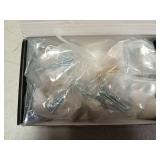 Asidrama 10 Pack Brushed Gold Kitchen Cabinet Knobs Drawer Cabinet Hardware Zinc Knobs for Dresser Drawers