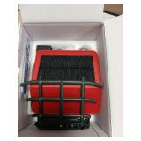 Smart Bird Feeder with Camera Solar Powered, 2K HD Video, AI Bird Species Identification, Instant Arrival Alerts, Weatherproof Design for Effortless Birdwatching, Best Gift for BirdLovers, Red