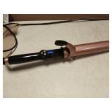1 1/2 inch Extra Long Barrel Curling Iron, 1.5 Inch Large Barrel for Long Hair Ceramic Tourmaline Tested Powers On